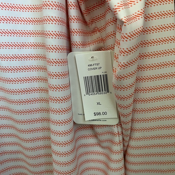 NWT CABANA LIFE WOMEN'S COVER UP SIZE XL 50 + UV PROTECTION - Picture 6 of 7